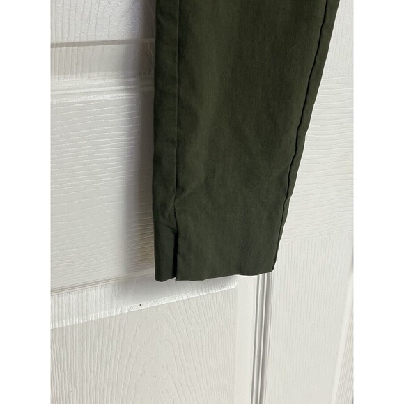Who What Wear Pants Womens Size 4 Dark Green Skinny Stretch - Picture 3 of 7
